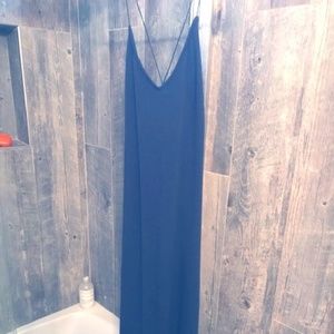 Artizia Blue Summer Midi Dress